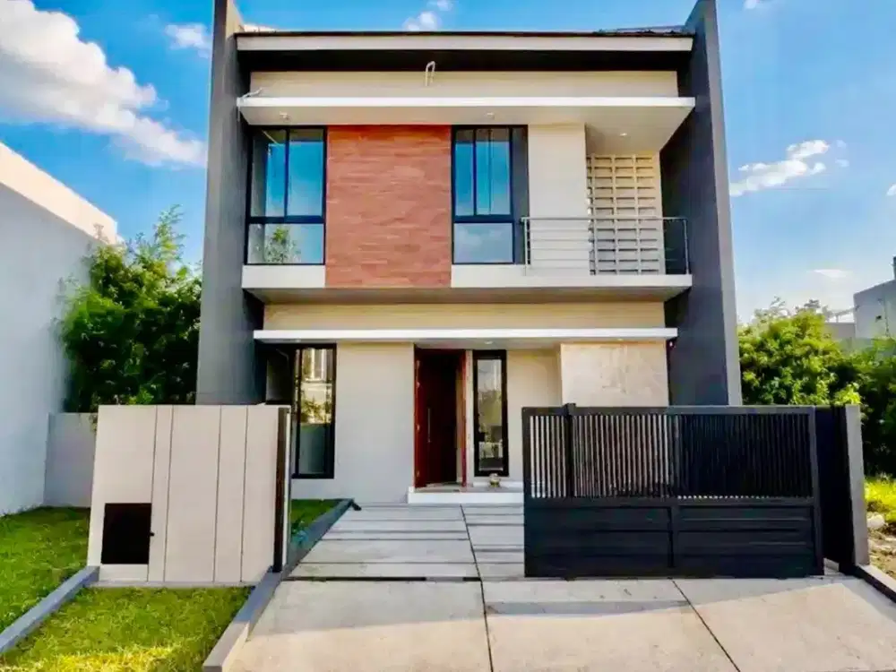 Rumah Gress Minimalis Murah 2 Lt Pakuwon City