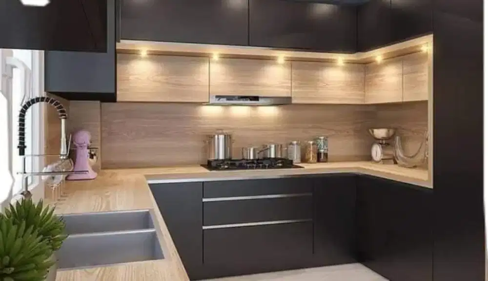 Kitchen set custom hpl