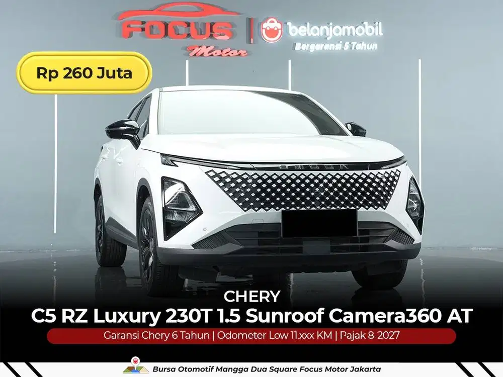 [ LOW KM 11RB ] Chery Omoda C5 C 5 RZ Luxury 230T 1.5 2024/2025/2026