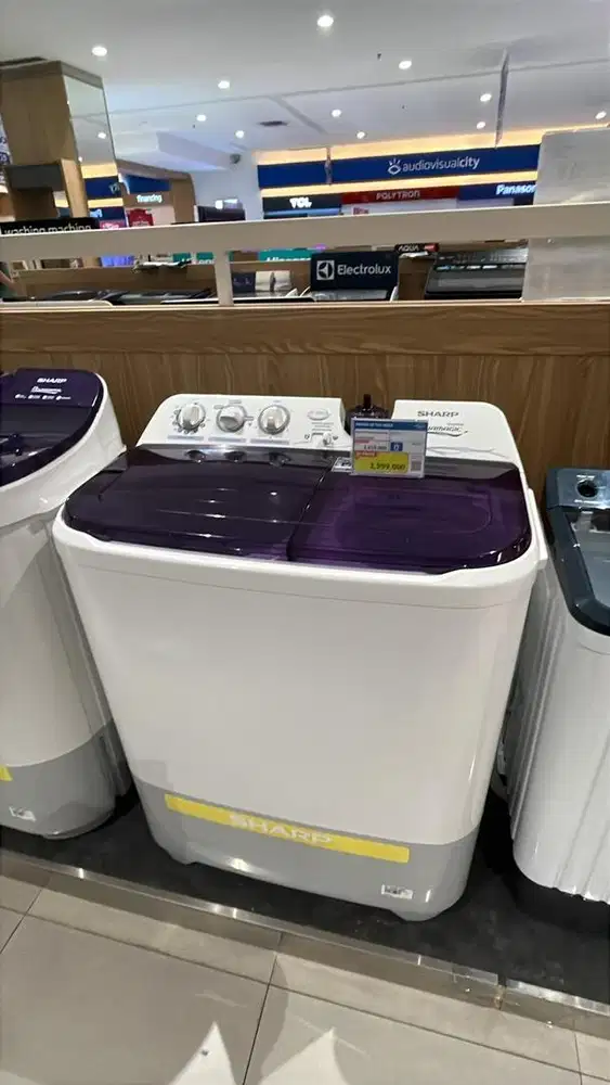 kredit mesin cuci sharp promo tnpa dp