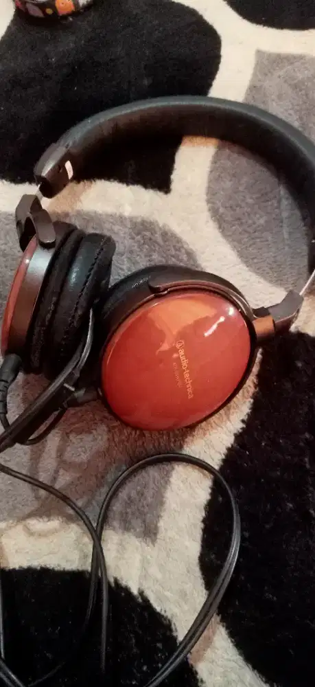 Headset audio technica original wood