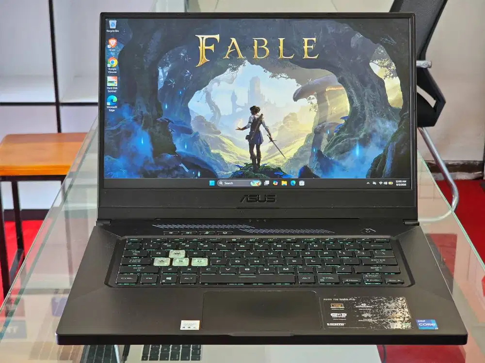 ASUS TUF Dash F15 FX516PC intel core i7 gen 11 Ram 16 GB SSD 512 GB Nv
