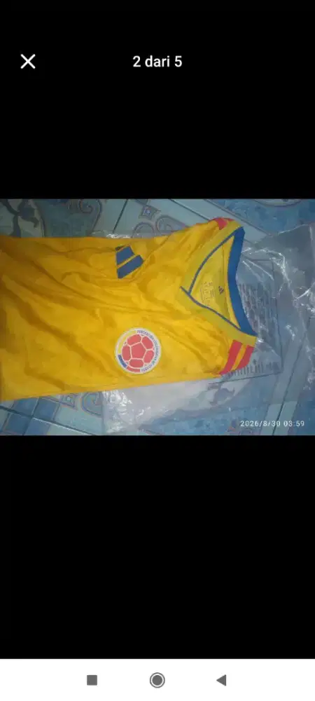 Jersey Colombia home go 26 27 UK xl