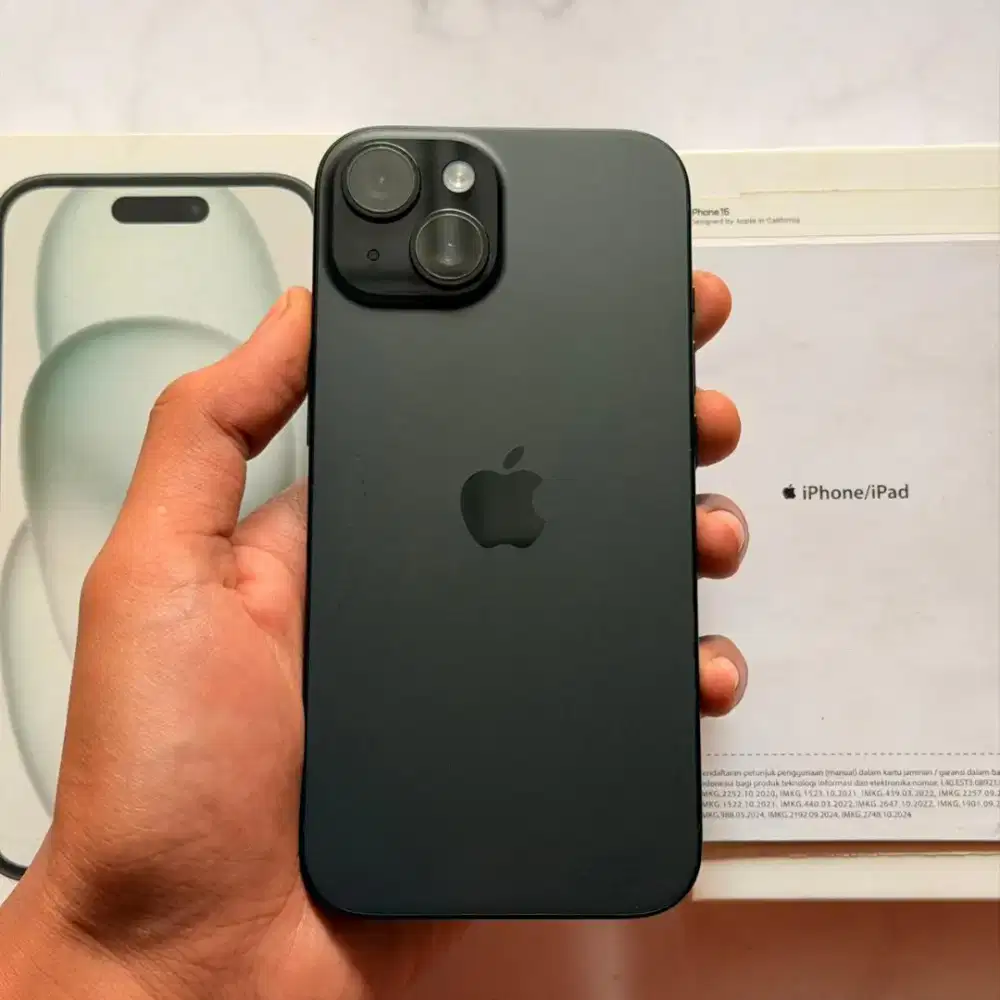 iPhone 15 256GB Second iBox Fullset