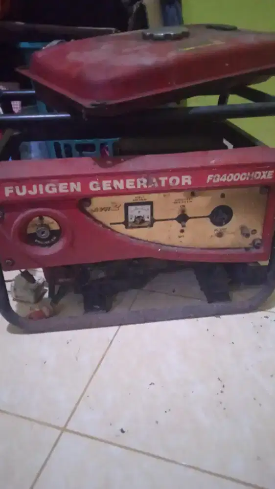 Jual Genset Fujigen 4000 Watt Bekas Fujigen Generator FG4000CHDXE