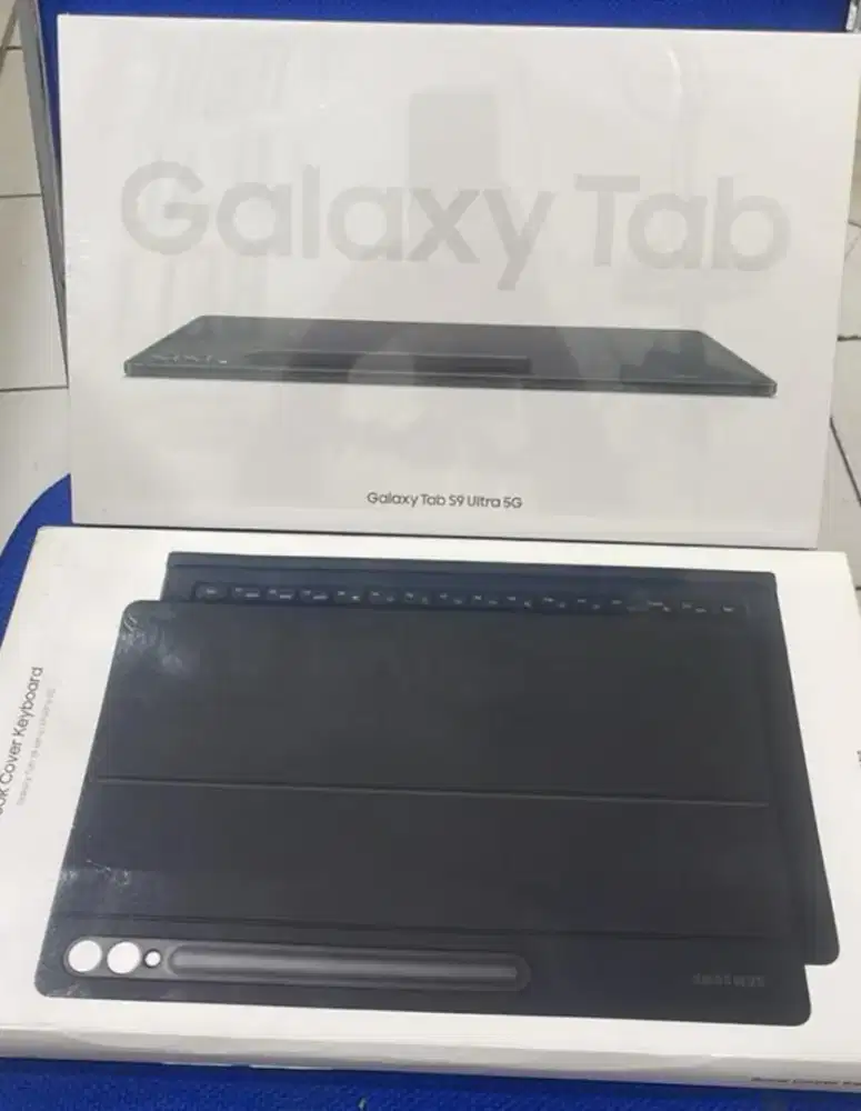 Samsung Galaxy Tab S9 Ultra 5G 12/512 + Keyboard MULUS Fullset Grs Hbs