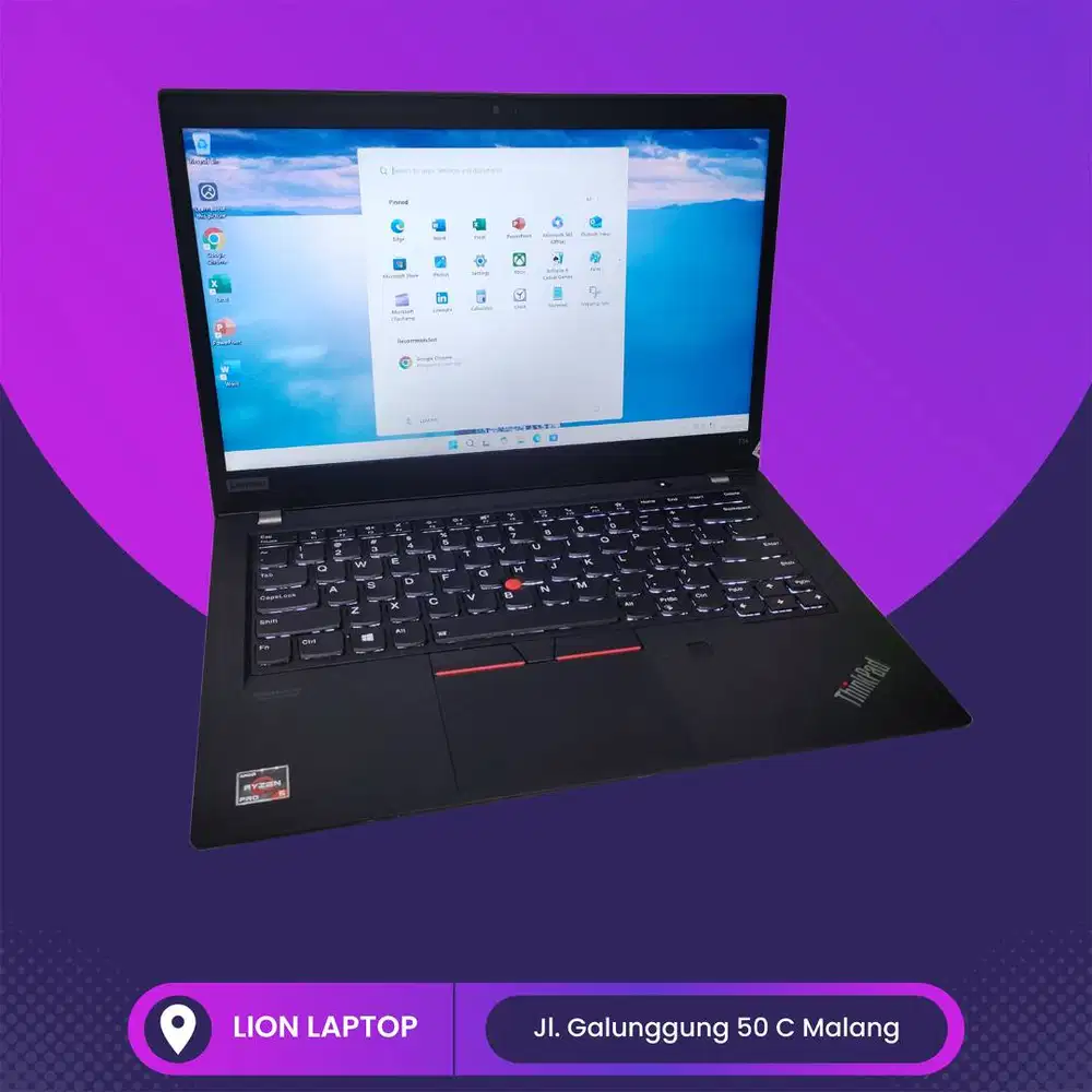 RAM 16GB AMD Ryzen 5 PRO SSD 256GB Lenovo Thinkpad T14 [05|09]
