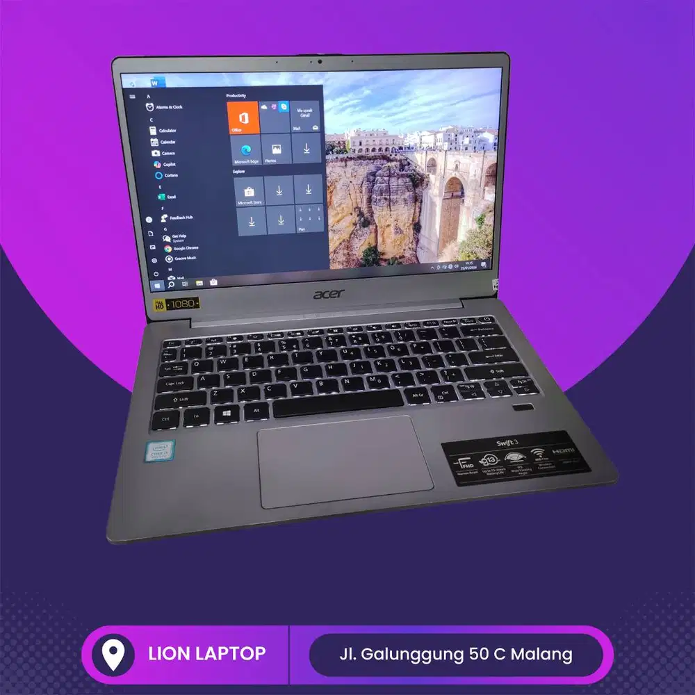 Super Slim Core i5 Gen 8 8/25 Acer Swift 3 SF313-51 [05|09]