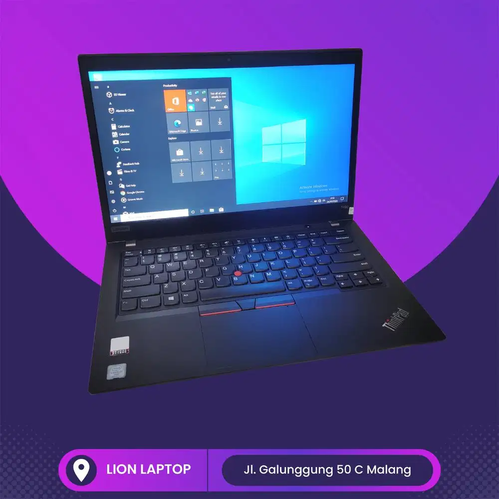Core i7 gen 8 RAM 8GB SSD 256 Lenovo Thinkpad T490 [05|09]