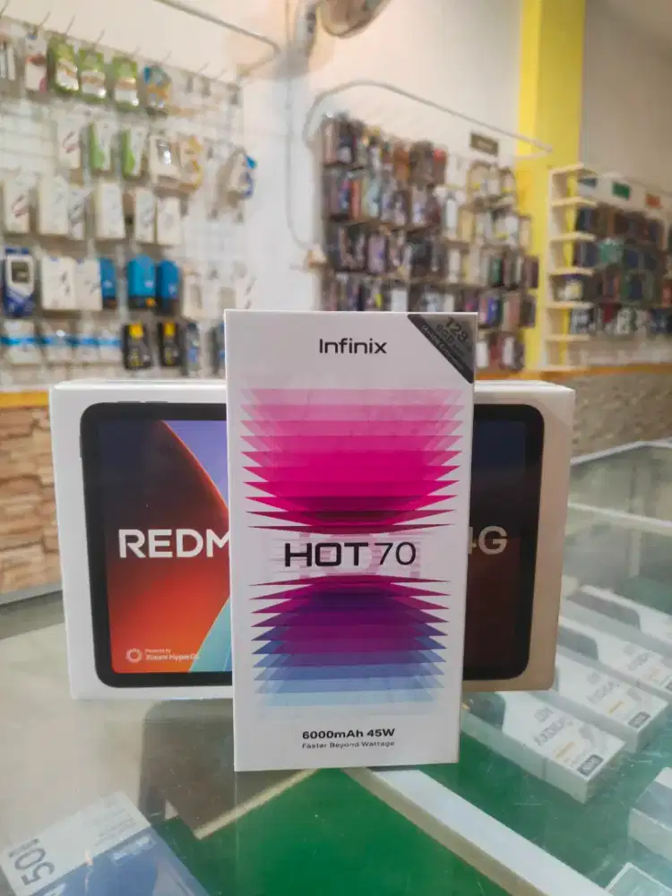 INFINIX HOT 70 8/128 PROMO+BONUS CASH & CREDIT GARANSI RESMI