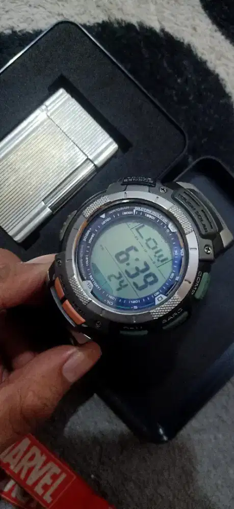 Jam tangan digital casio protrek prw 100 J