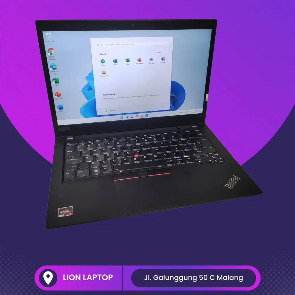 RAM 16GB AMD Ryzen 5 PRO VGA 2GB Lenovo Thinkpad T495 [05|09]