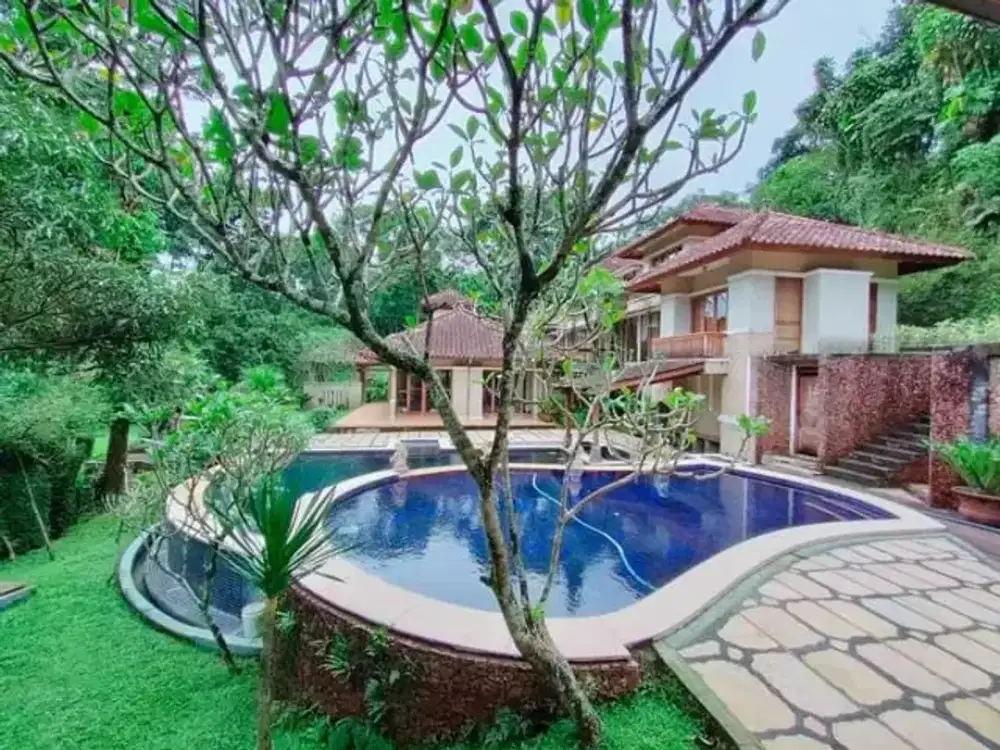 Jual Villa Bogor Cijeruk View Gn Salak SHM IMB Akses Bogor Selatan