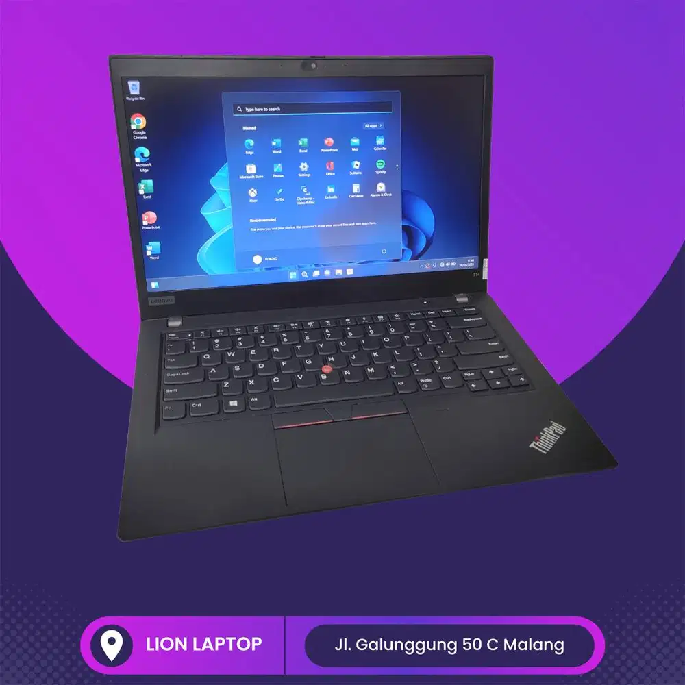 RAM 16GB Core i5 Gen 10 SSD 256GB Lenovo Thinkpad T14 gen 1 [05|09]