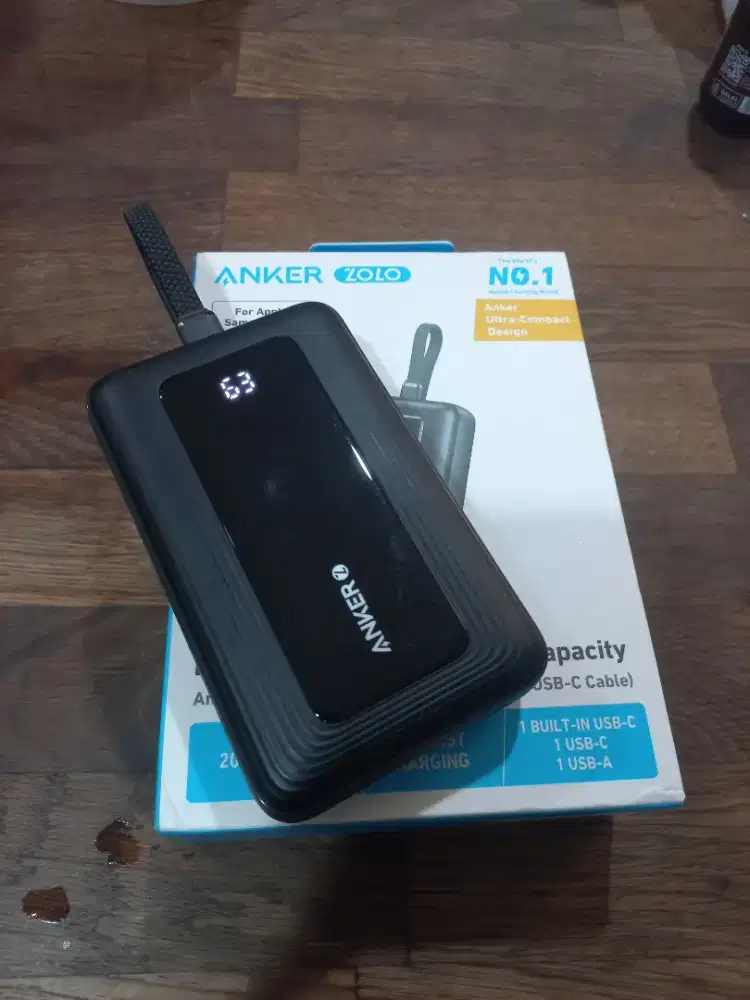 Powerbank anker zolo 20000mah