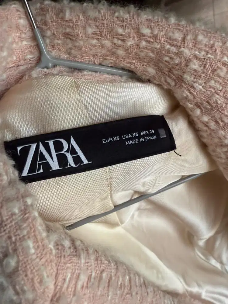 Zara blazer pink