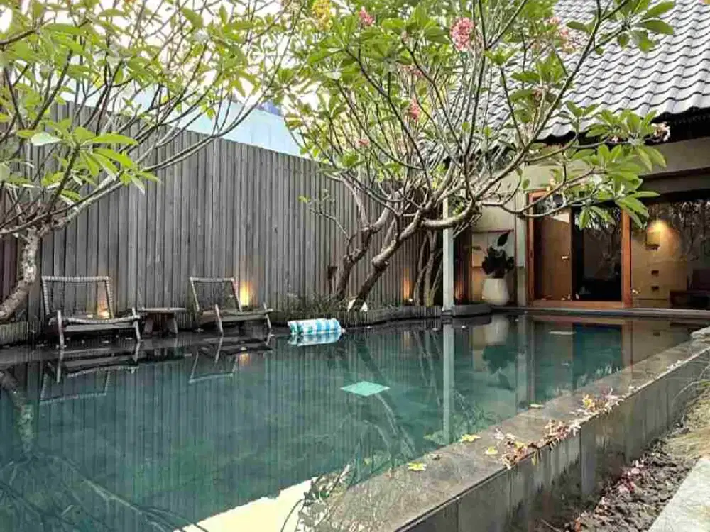 Dijual Rumah Vibes Villa Bali Siap Huni