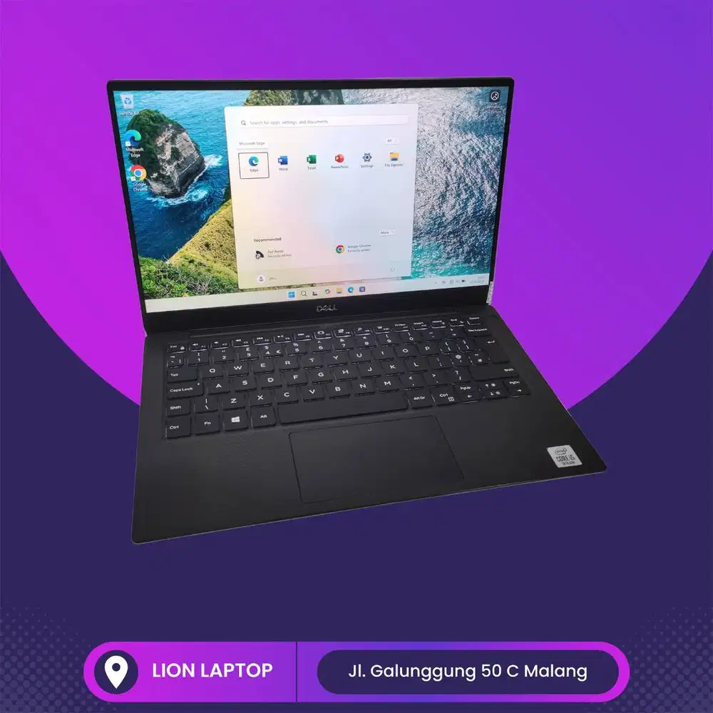 Slim & Ringan Core i5 gen 10 RAM 8 SSD 256 DELL XPS 13 7390 [05|09]
