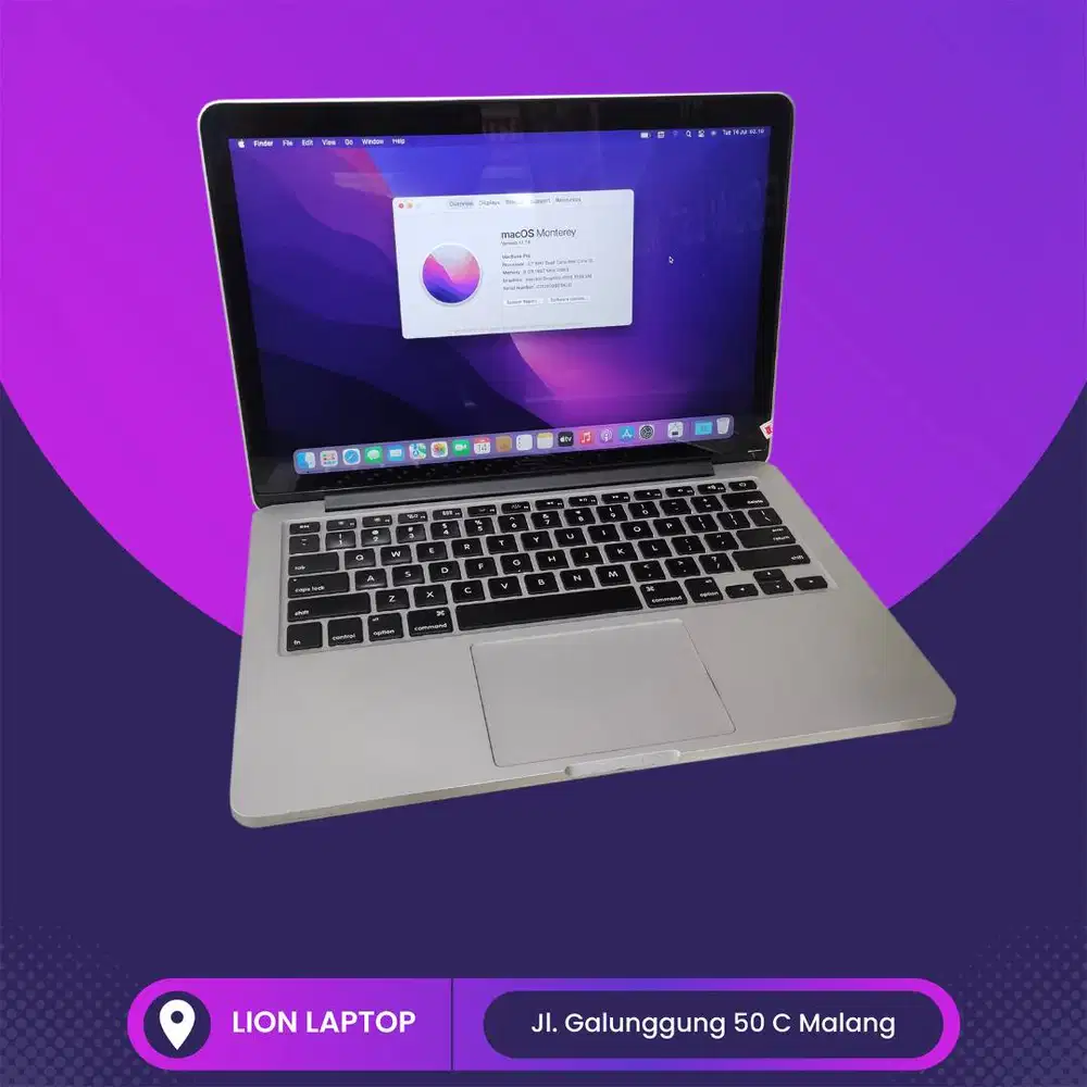 Macbook Pro Retina Core i5 Late 2013 Mulus [05|09]