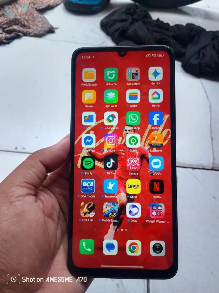 BU hp redmi 13c 6+6/128 batere awet fp&fu aman nfc on game libas