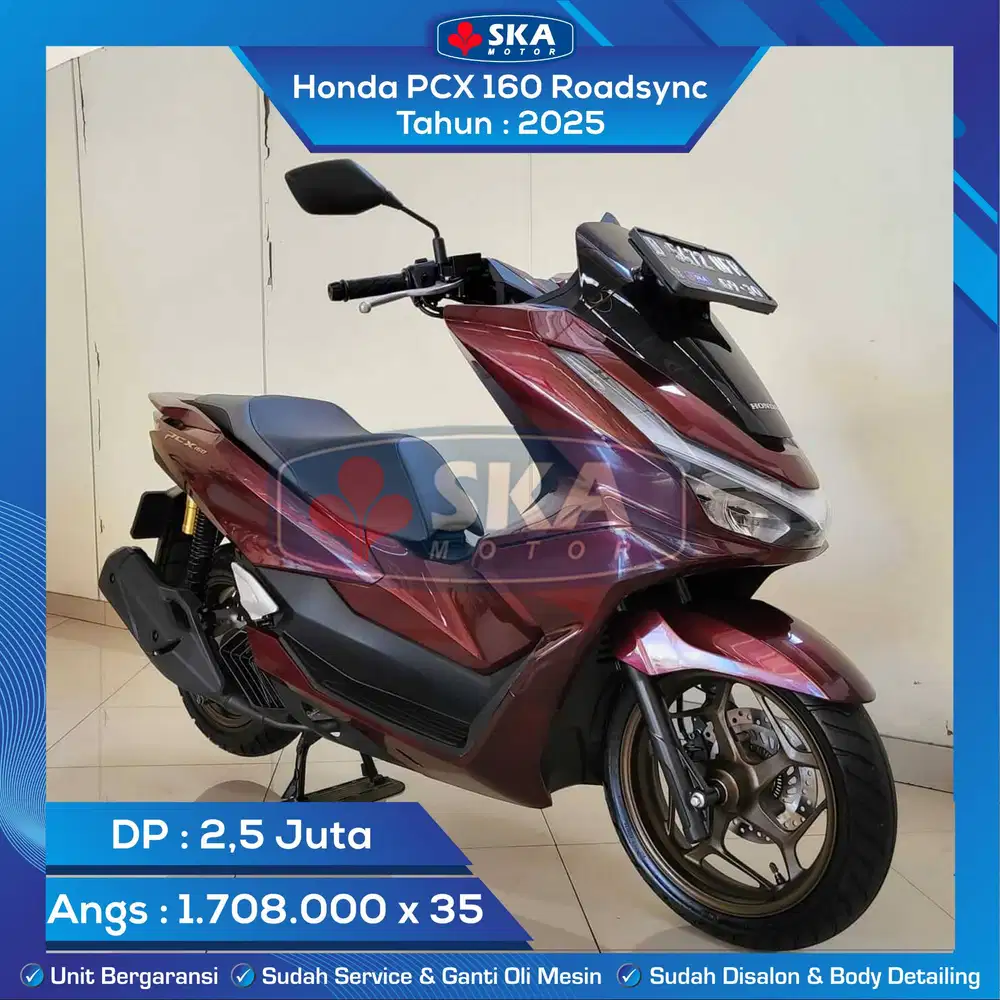Honda PCX 160 RoadSync Tahun 2025