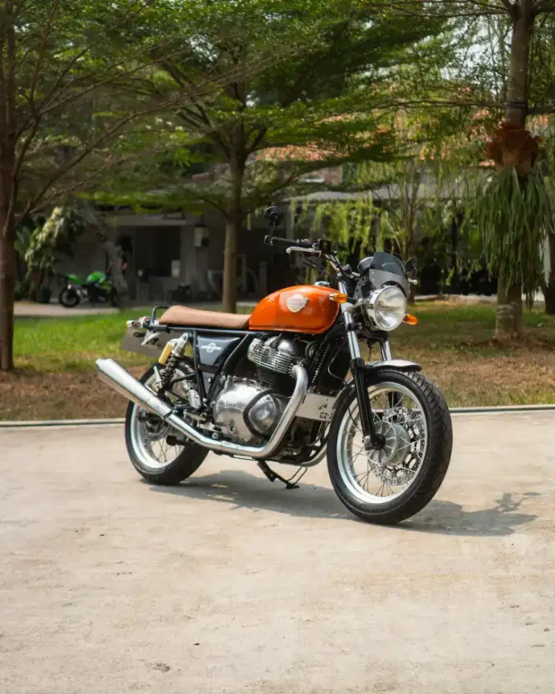 Royal Enfield Interceptor Orange Crush 2019