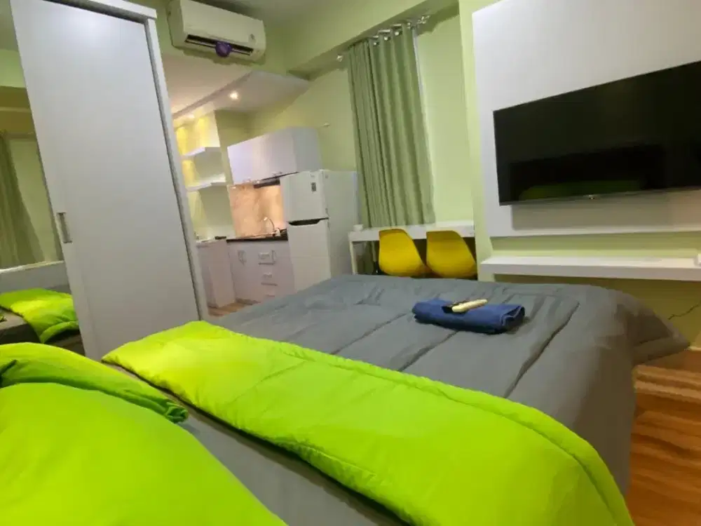 sewa apartemen harian green Pramuka city Jakarta pusat