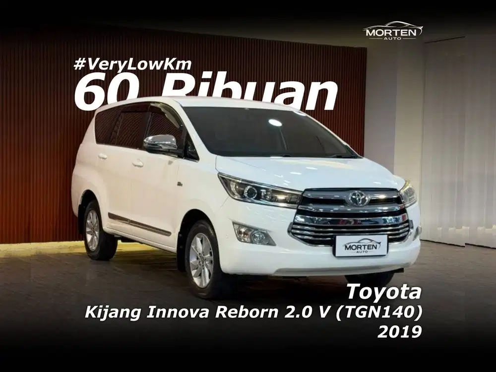 [Very Low Km!!!] Toyota Kijang Innova Reborn 2.0 V (TGN140) 2019