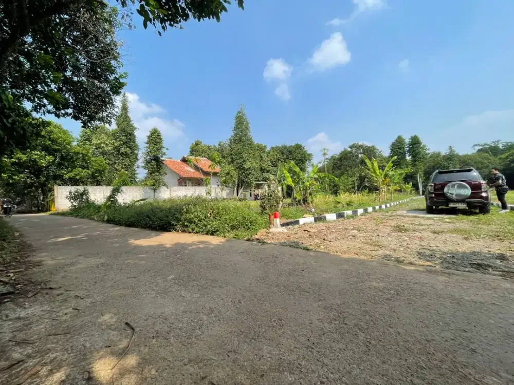 Tanah Kavling  Setu 1Jtan/m Strategis Dekat Tol Burangkeng - SHM Siap Balik Nama