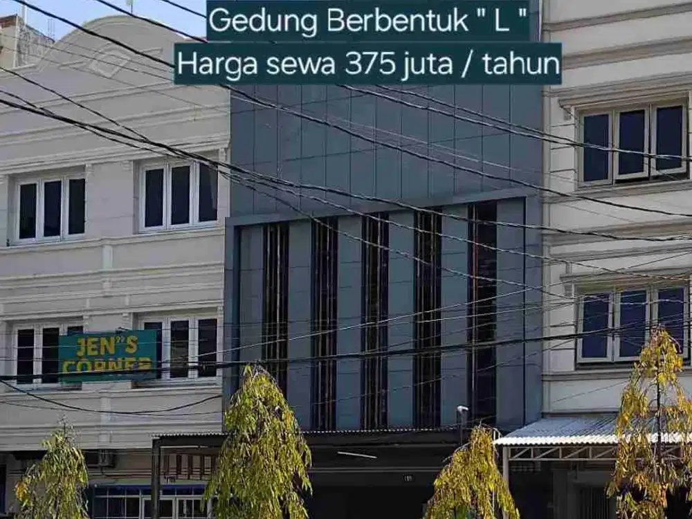 Disewakan Ruko 3 lt di Jl. G. Latimojong Makassar