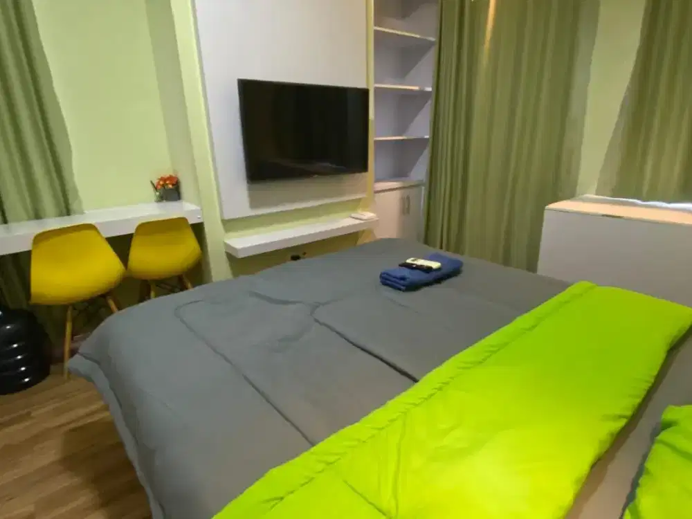 sewa apartemen Transit perjam Green Pramuka city Jakarta pusat