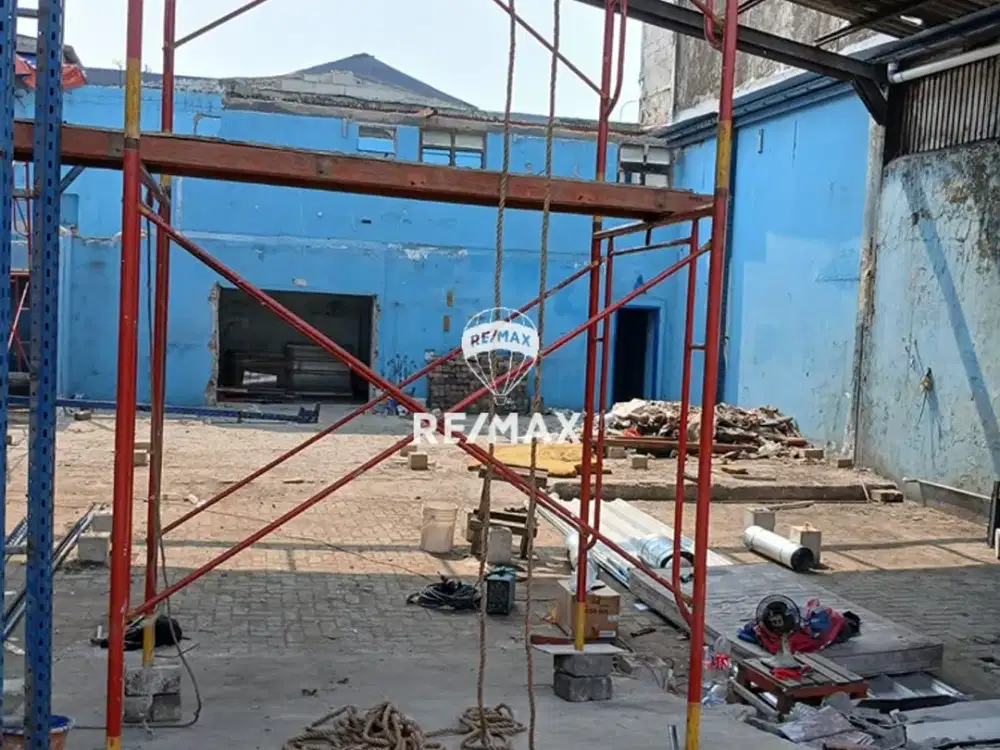 Lahan 317 M2 (15x20) Sewa Tanjung Priok Akses Jalan Utama