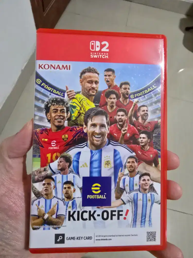 E-Football Switch 2 cartridge