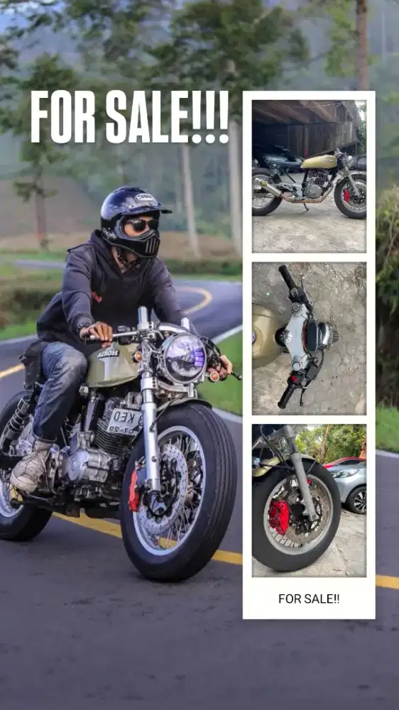 TIGER CUSTOM CAFERACER