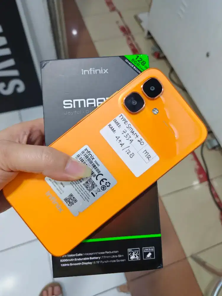 Infinix smart 20 orange 128Gb