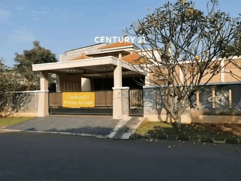 Dijual Rumah dg Tanah Luas Depan Belakang Asri Aman Nyaman di Perumahan Sektor 9 Bintaro Jaya