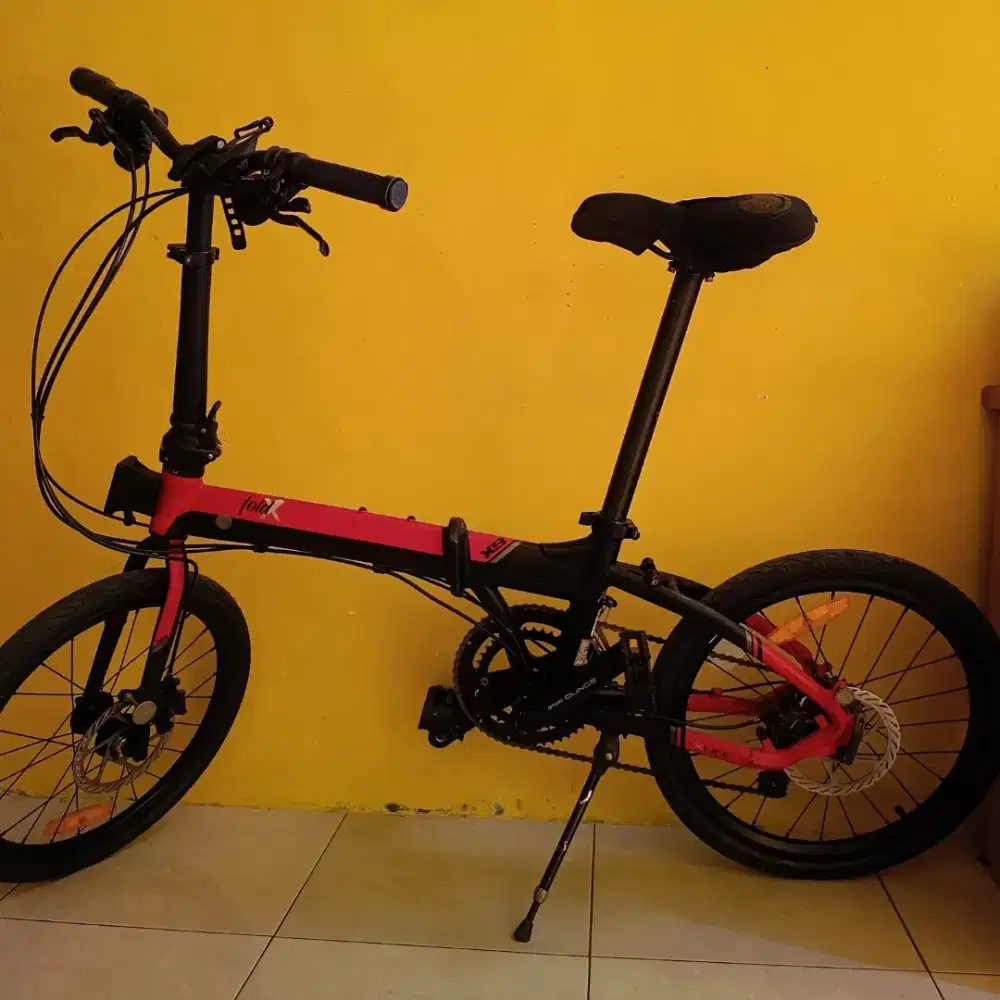 SEKEN Sepeda Lipat FoldX X9 2x10 Speed Shimano Tiagra