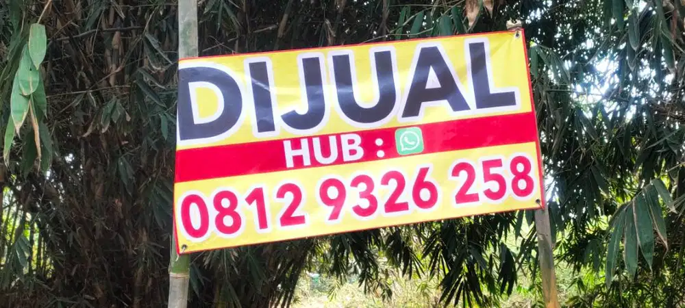 Tanah Dijual , AJB , Luas 503 M2, peminat serius di ksh trn harga