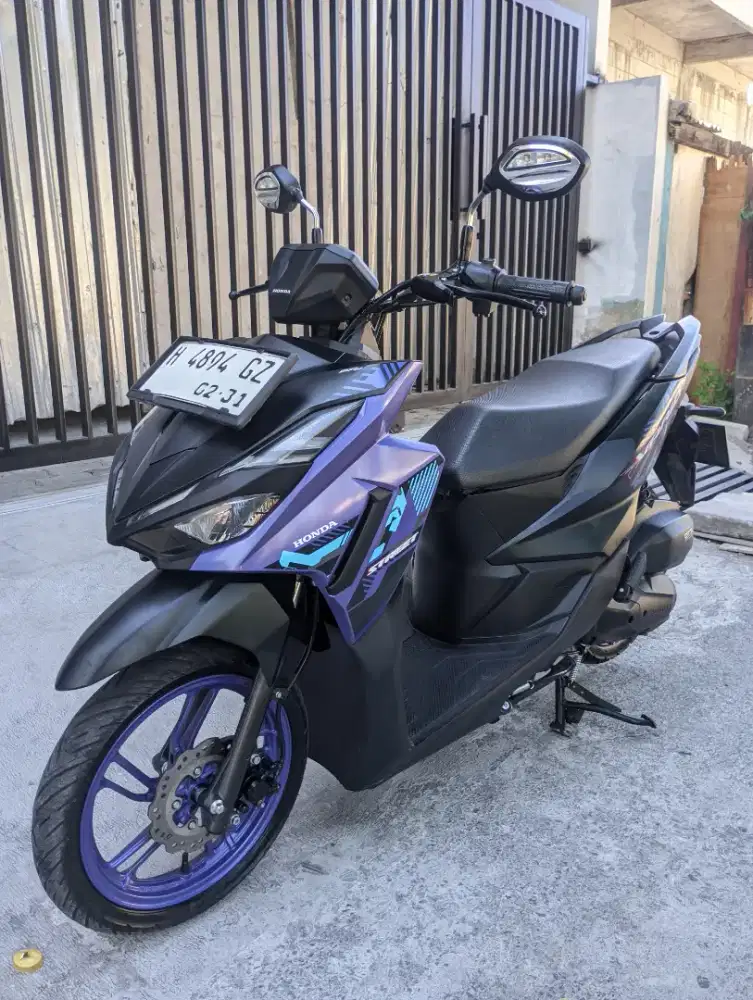Vario New 125cc Street 2025 Hitam Violet Km2Rban Original