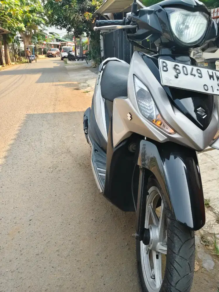 Suzuki Address 2016 silver pajak on