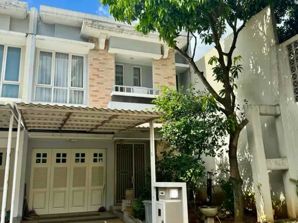 DIJUAL CEPAT RUMAH SIAP HUNI POSISI KULDESAK CLUSTER EDISON di SCIENTIA GADING SERPONG