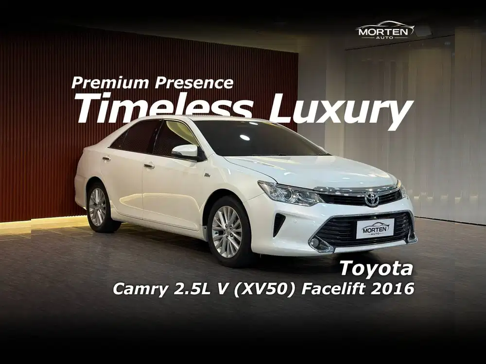 [Low Km!!!] Toyota Camry 2.5L V (ASV50) Facelift 2016
