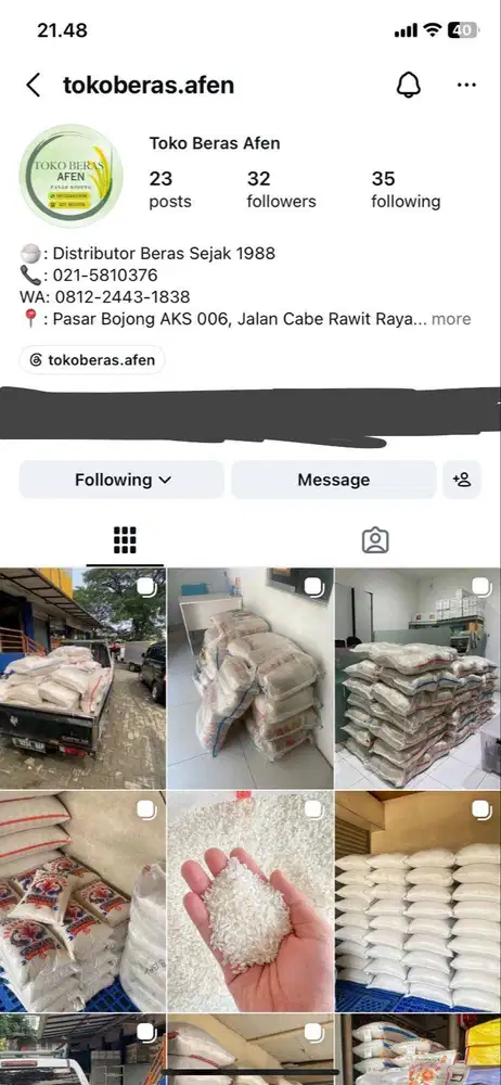 Lowongan Kerja - Kuli Beras Panggilan