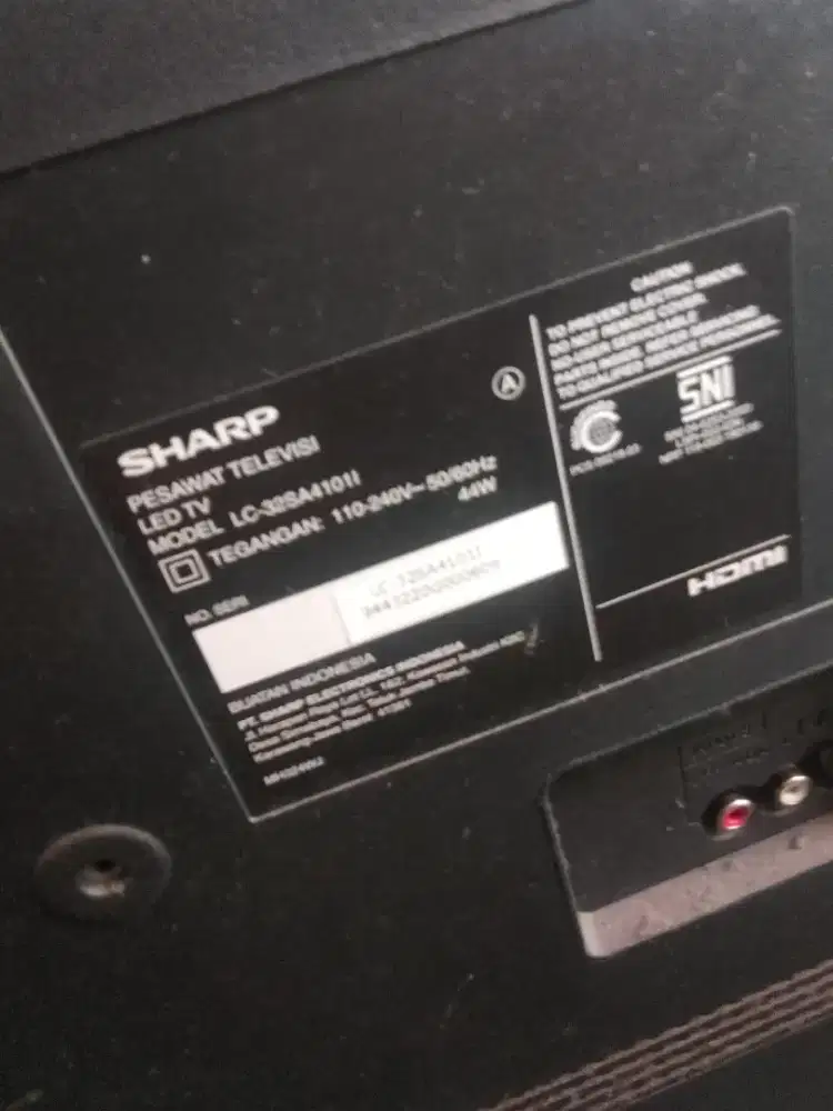 LED TV SHARP AQUOS 32 LC-32SA4101I