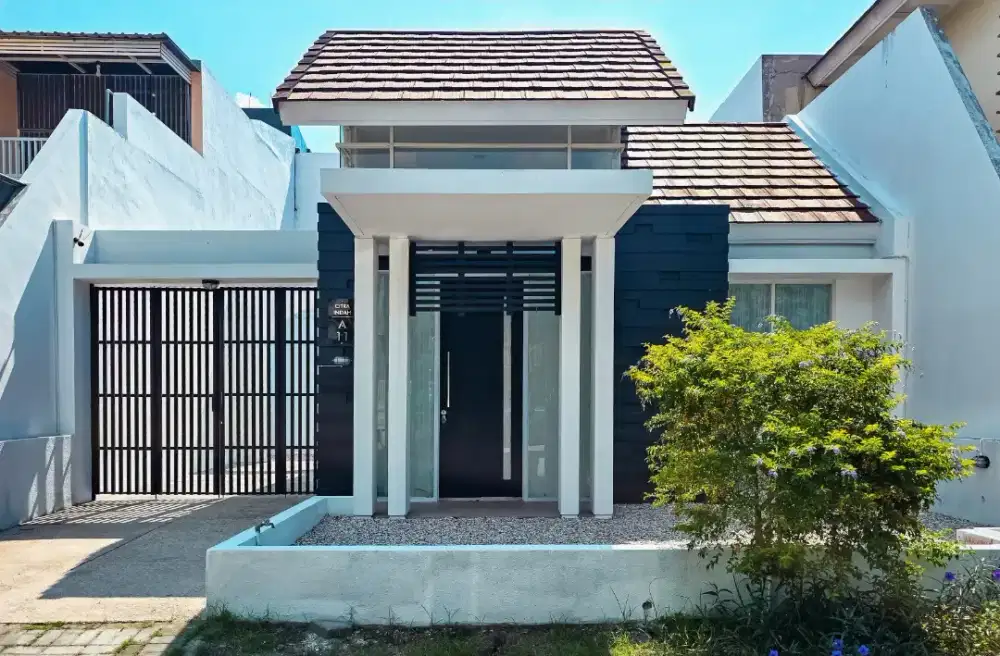 Disewakan rumah simple cantik estetik di jantung kota sidoarjo