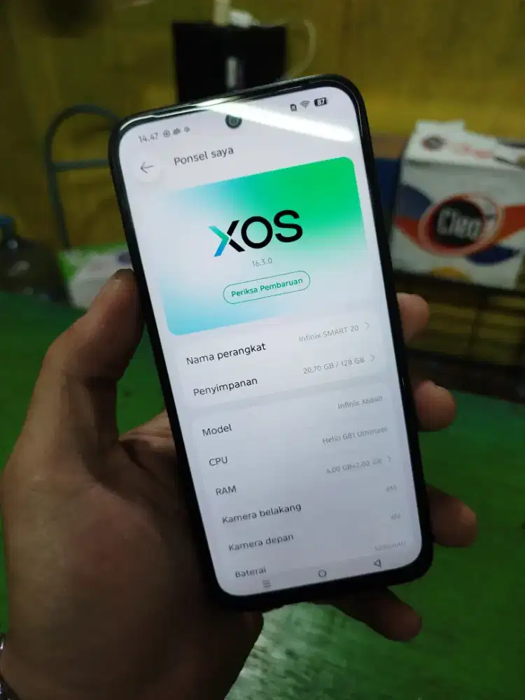 infinix smart 20 ram4/28 hp saja segel muluss net saja