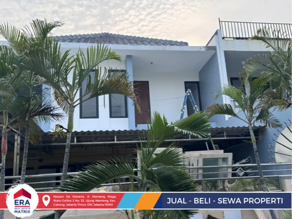 Sewa Rumah Rapi Metland Menteng Utara 85JT/Thn – Min. 2 Tahun, Habis Direnovasi Total