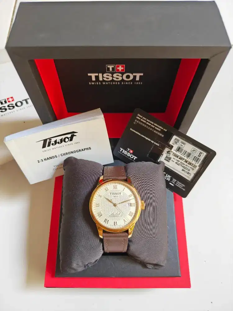 Tissot le locle powermatic 80 original bekas bagus normal semua