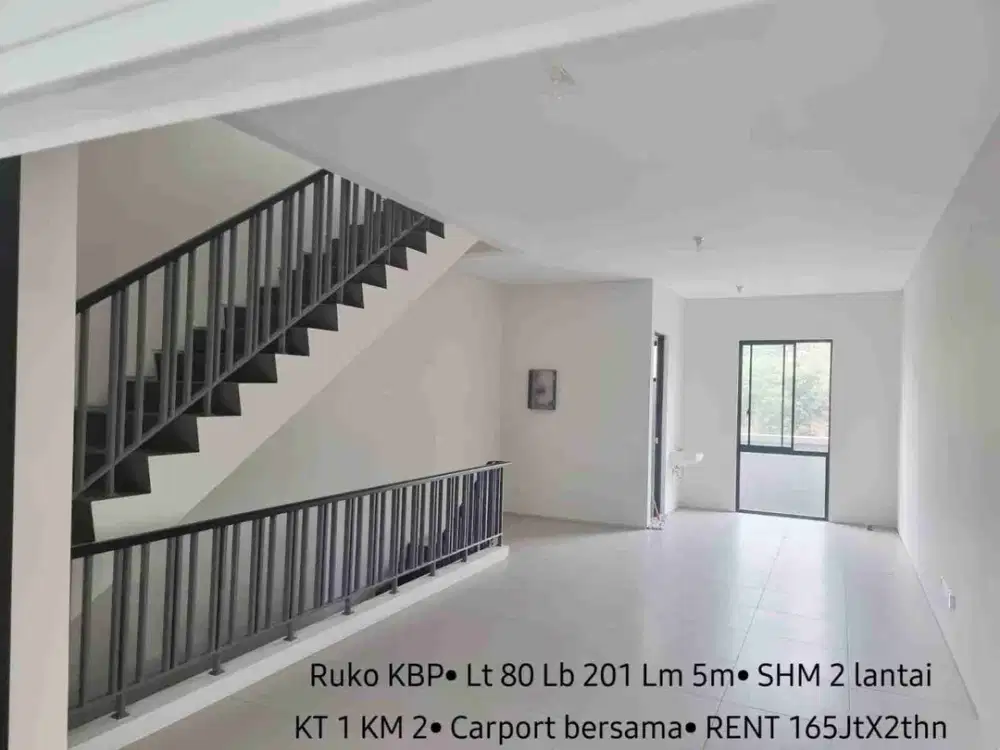 Ruko Kompleks KBP Strategis ramai