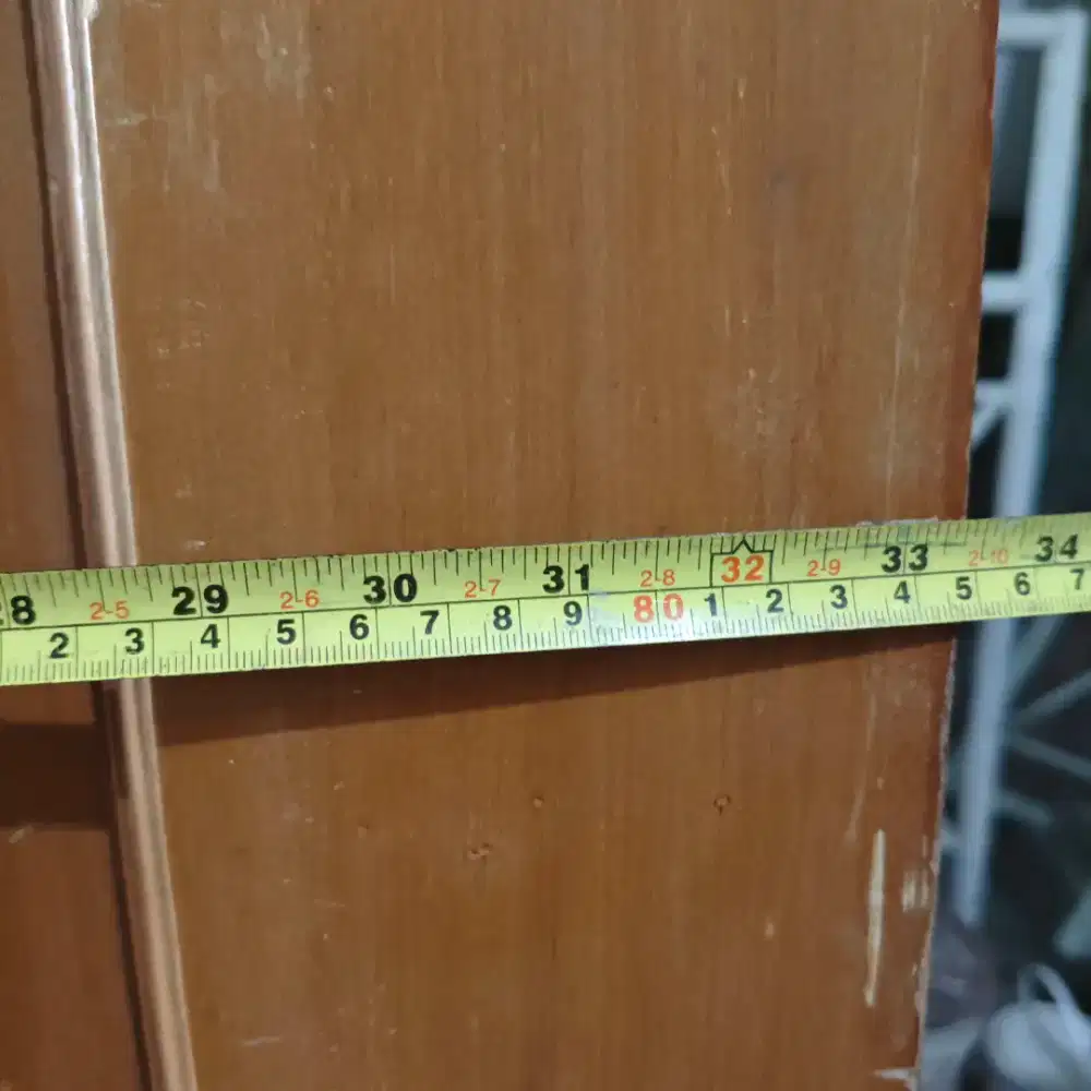 Pintu Kayu Panel Solid Bekas Kokoh (Ada 4 Pcs) - Bisa Borongan